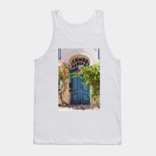 Historic house facade, door, , old town, Lübeck, Schleswig-Holstein, Germany, Europe Tank Top